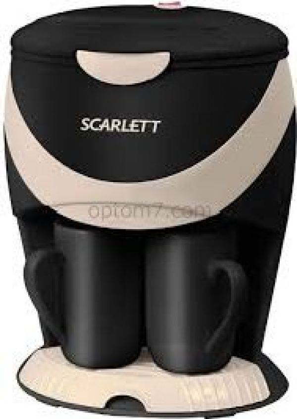 Кофеварка капельная 2 чашки "Scarlett"   1032SC