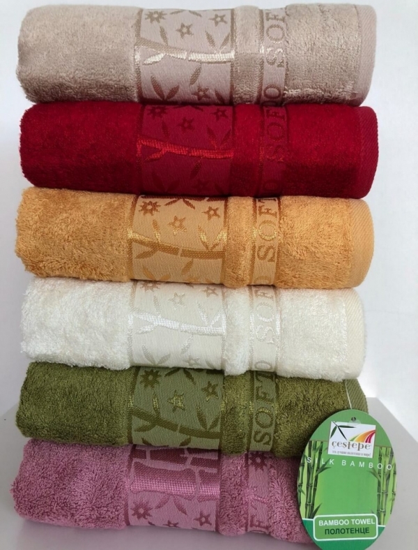 Полотенце махровое 50х90 "Cestepe" Bamboo Soft