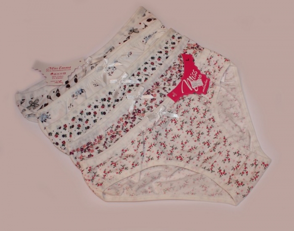 Трусы женские "Miss Emma", р. М-L-XL, коттон.