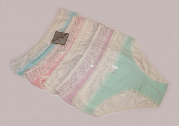 Трусы-шорты женские "Nicoletta", р. М, L, XL, коттон.