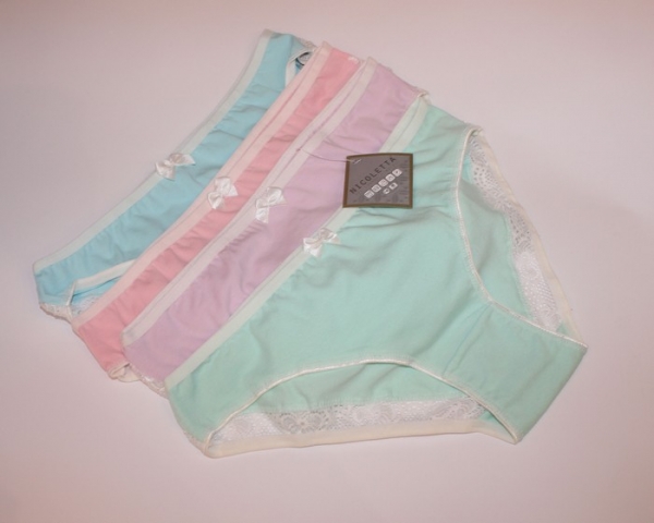 Трусы-шорты женские "Nicoletta", р. М, L, XL, коттон.