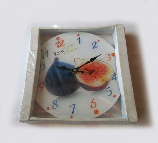 Часы-картина настенные "Your Time" для кухни (280х280 мм). арт.1189