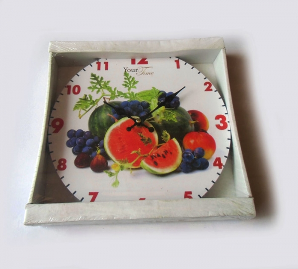 Часы-картина настенные "Your Time" для кухни (280х280 мм). арт.1192