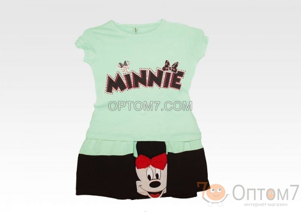 детский комплект для девочек на 1-4 года minnie арт.1320 купить Барабашово оптом