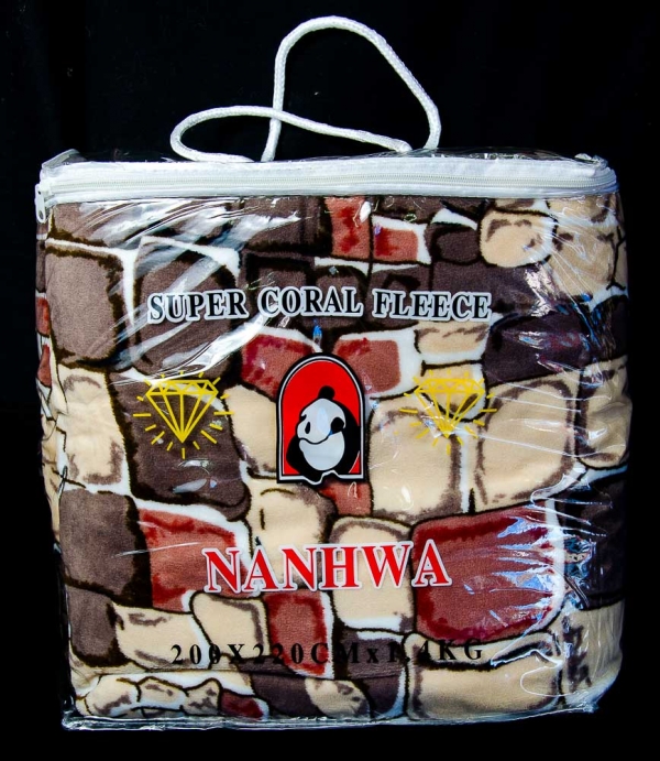 Плед евро легкий "Nanhwa" флис