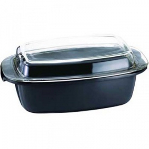 гусятница прямоугольная 32х21см 5,5л с рукавичками lessner roaster line (les 88354) на Барабашово оптом