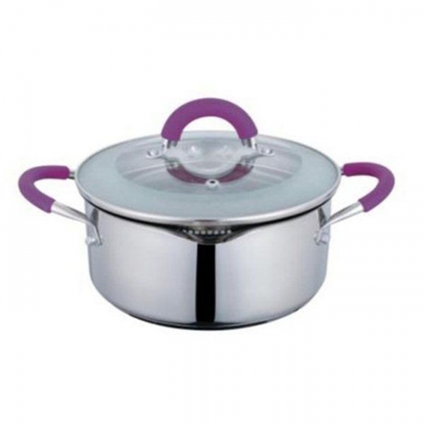 кастрюля 24см 5,1л lessner kew garden violet (les 55114-24 v) на Барабашово оптом