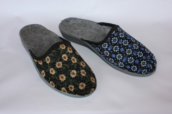 Тапки женские без задника Харьков, ростовка наборная: 35-41