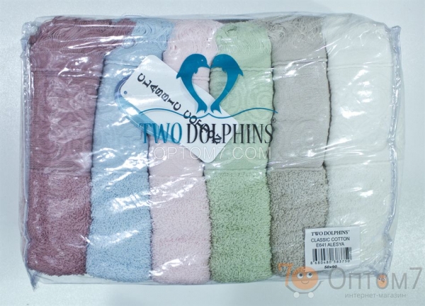 Полотенце для сауны махровое 90x150 Two Dolphins арт.2162