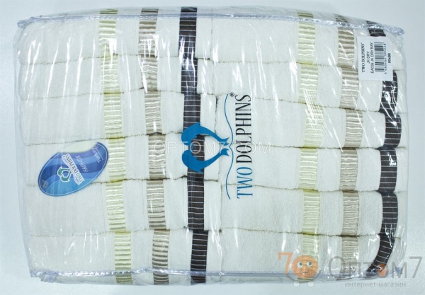 Полотенце лицевое махровое 50x90 Two Dolphins арт.2170