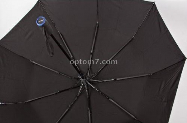 Купить зонт мужской полуавтомат lantana-lan1263, 9 спиц, 3 сложения, эпонж на Барабашово оптом