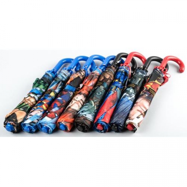 Купить зонт подростковый «marvel», полуавтомат, 2 сложения, антиветер на Барабашово оптом