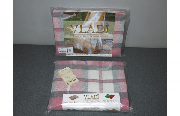 Плед полуторный легкий "Vladi-Лондон"