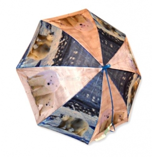 Купить зонт трость подростковый «зверюшки» на Барабашово оптом
