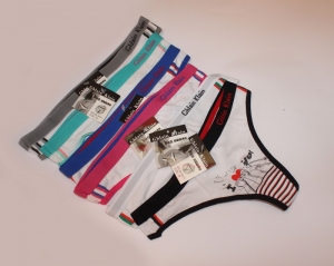 Трусы женские "Calvin Klein", р. М-L-XL, коттон.
