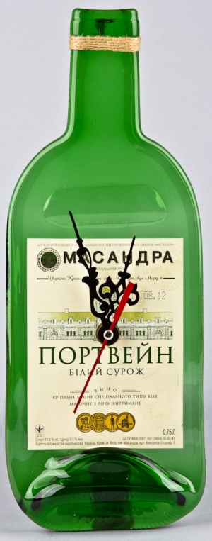 Часы-бутылка настольные. арт.994