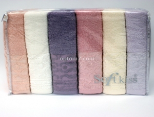 Полотенце махровое 50х90 "Soft Kiss" Desen