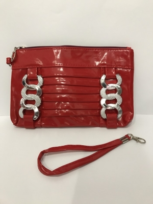 Косметичка женская 2х14x0,5см, лак, молния, модель 673