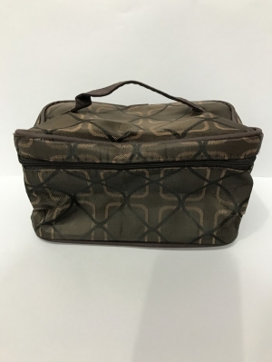 Косметичка женская 20х12x9см, текстиль, молния, модель 680